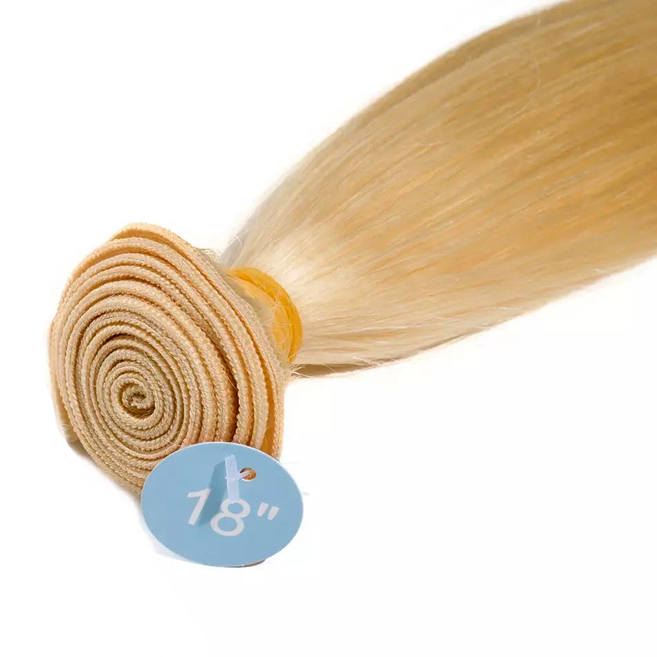 BLONDE 613 BRAZILIAN STRAIGHT Bundles - HenJa Hair